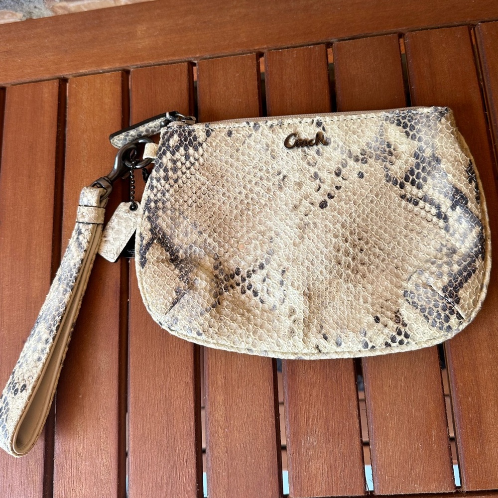 Coach Wristlet